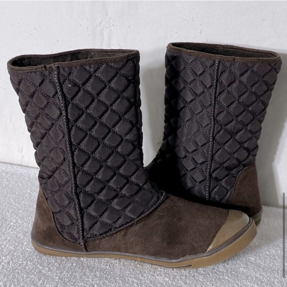 American Eagle Outfitters Brown Quilted Ankle Boots 9 - Picture 11 of 13